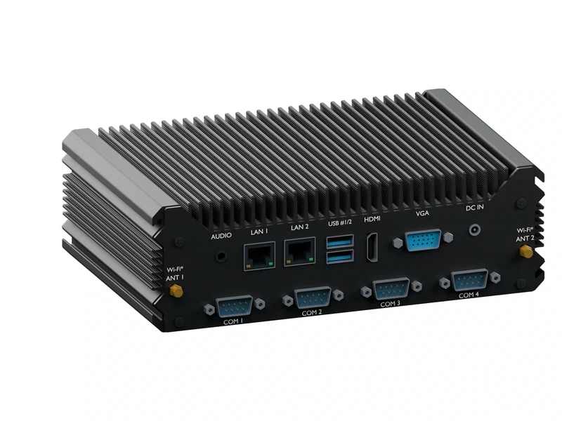 IMDRT122-2L6C10U Fanless Mini PC - Celeron J1900, 16GB, 256GB mSATA, Windows 11 Pro