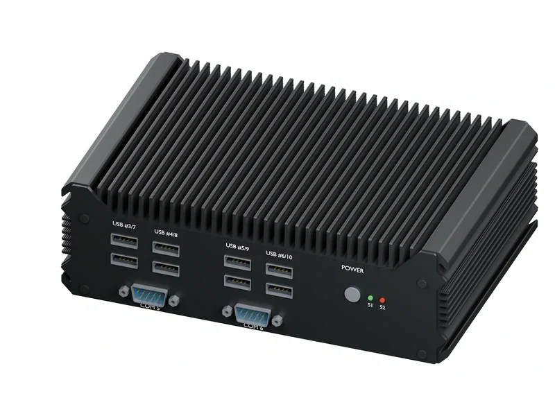 IMDRT122-2L6C10U Fanless Mini PC - Celeron J1900, 8GB, 512GB mSATA, Windows 11 IoT LTSC
