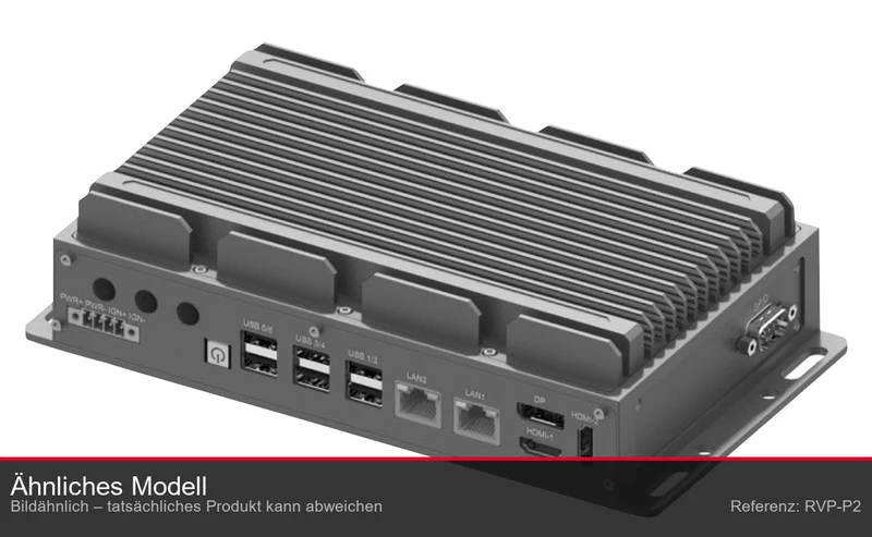 RugCon-RVP-P2M– Mini Rugged EDGE Computer mit Intel® 13th/12th Core™ CPU