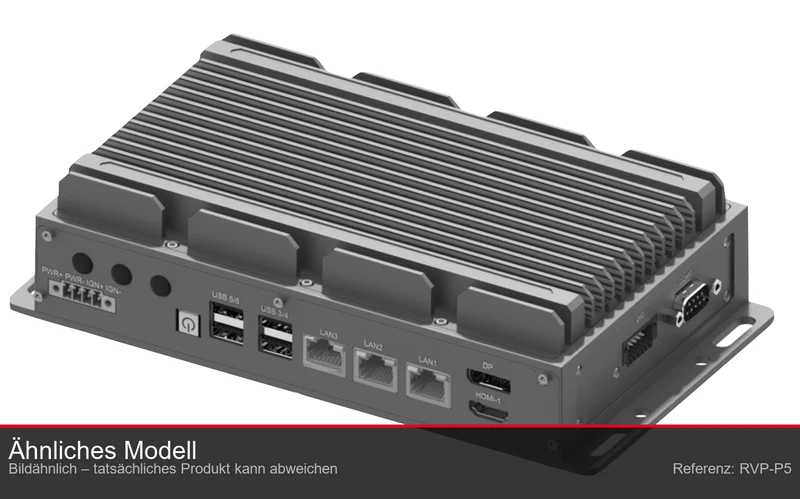 RugCon-RVP-P5M– Mini Rugged EDGE Computer mit Intel® 13th/12th Core™ CPU