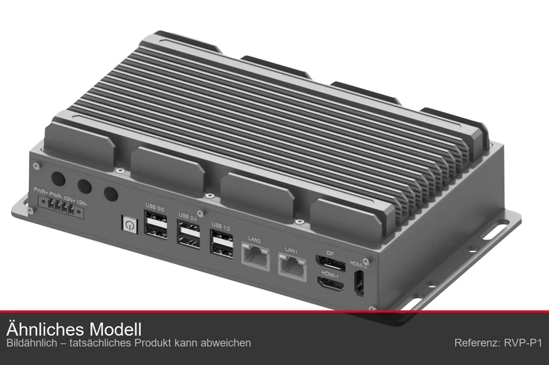RugCon-RVP-DX3F– Mini Small Rugged EDGE Computer mit Intel® 13th/12th Core™ CPU