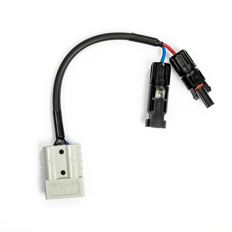 WATTSTUNDE® Adapterkabel (2x)4 mm² Typ-MC4/A50PS 20 cm schwarz