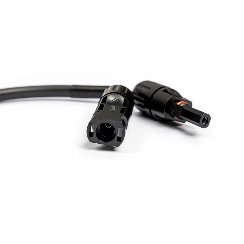 WATTSTUNDE® Adapterkabel (2x)4 mm² Typ-MC4/A50PS 20 cm schwarz