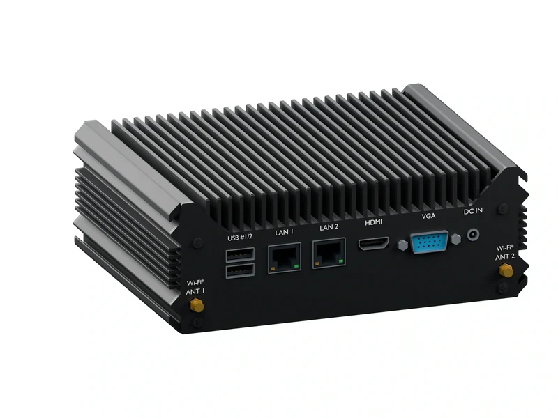 IMDRT121-2L4C Fanless Mini PC - Celeron J1900, 16GB, 512GB mSATA, Windows 10 IoT LTSC