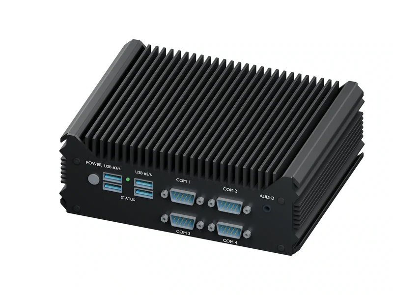 IMDRT121-2L4C Fanless Mini PC - Celeron J1900, 16GB, 256GB mSATA, Windows 10 IoT LTSC
