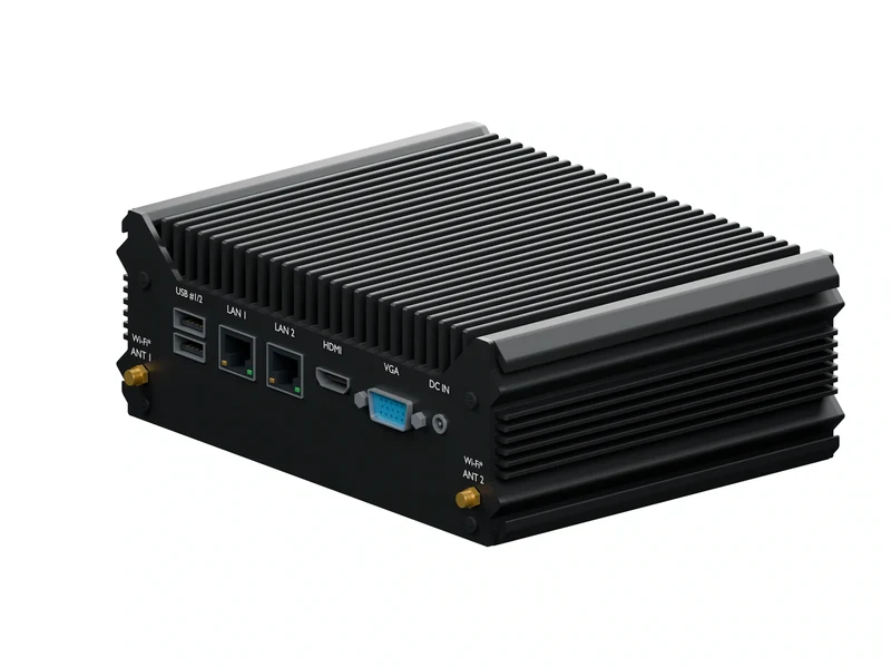 IMDRT121-2L4C Fanless Mini PC - Celeron J1900, 16GB, 256GB mSATA, No OS