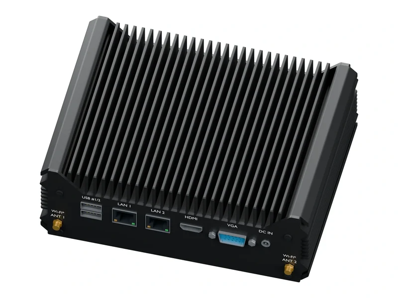 IMDRT121-2L4C Fanless Mini PC - Celeron J1900, 16GB, 512GB mSATA, Debian 12