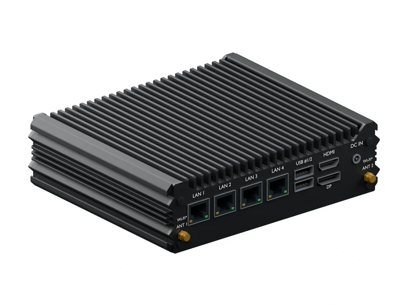 IMDRT120-4L Fanless Mini PC - Celeron J4125, 32GB, 1TB mSATA, Windows 10 IoT LTSC