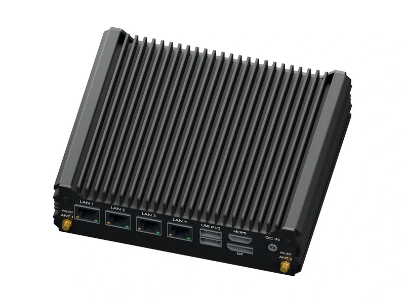 IMDRT120-4L Fanless Mini PC - Celeron J4125, 32GB, 1TB mSATA, Windows 10 IoT LTSC