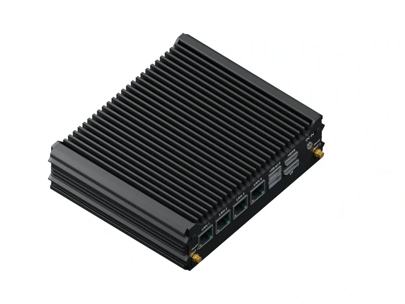IMDRT120-4L Fanless Mini PC - Celeron J4125, 32GB, 1TB mSATA, Windows 11 IoT LTSC