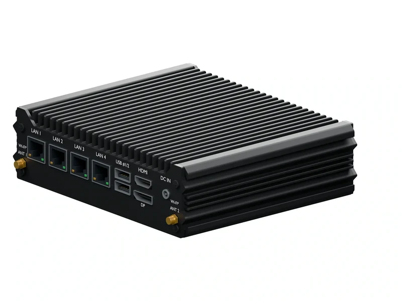 IMDRT120-4L Fanless Mini PC - Celeron J4125, 32GB, 1TB mSATA, Windows 11 Pro