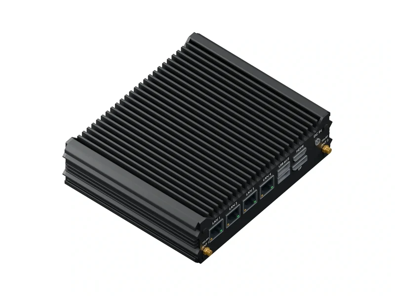 IMDRT120-4L Fanless Mini PC - Celeron J4125, 16GB, 1TB mSATA, Windows 11 Pro