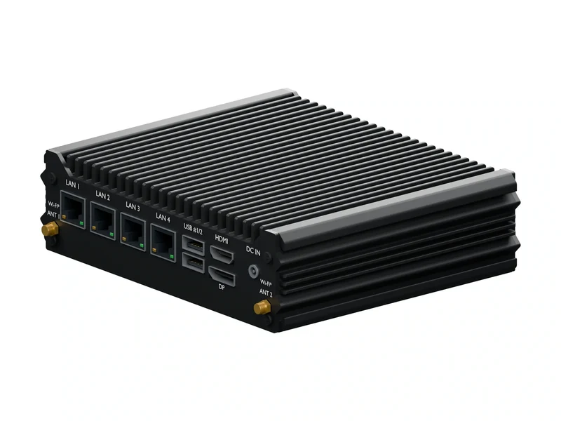 IMDRT120-4L Fanless Mini PC - Celeron J4125, 32GB, 512GB mSATA, Windows 11 IoT LTSC