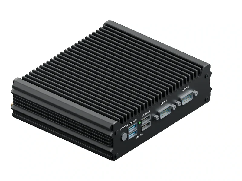 IMDRT120-4L Fanless Mini PC - Celeron J4125, 32GB, 128GB mSATA, Windows 11 Pro