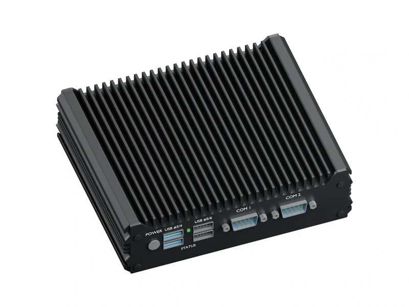 IMDRT120-4L Fanless Mini PC - Celeron J4125, 32GB, 256GB mSATA, Windows 10 IoT LTSC