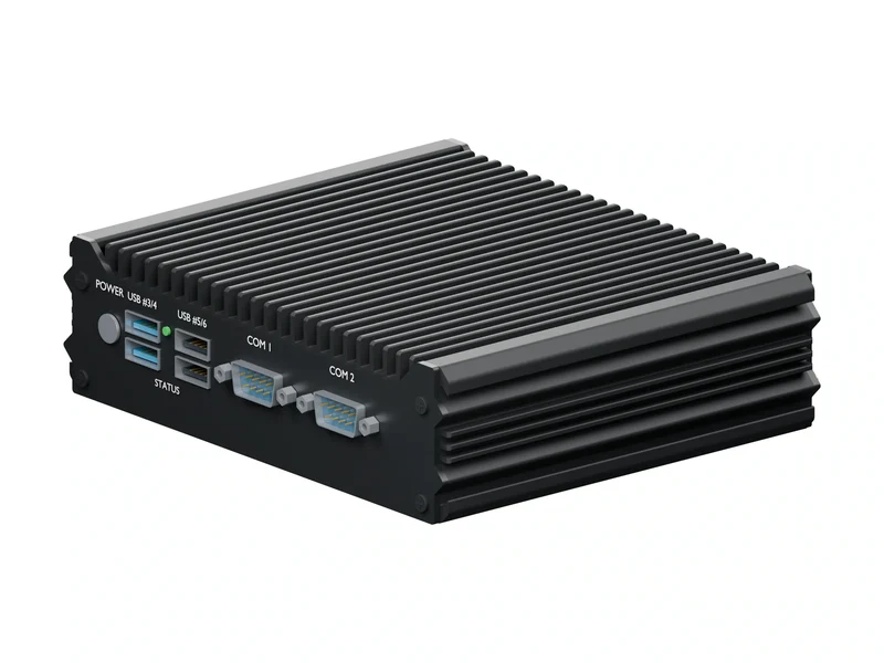 IMDRT120-4L Fanless Mini PC - Celeron J4125, 16GB, 1TB mSATA, Debian 12
