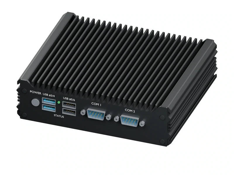 IMDRT120-4L Fanless Mini PC - Celeron J4125, 16GB, 1TB mSATA, No OS