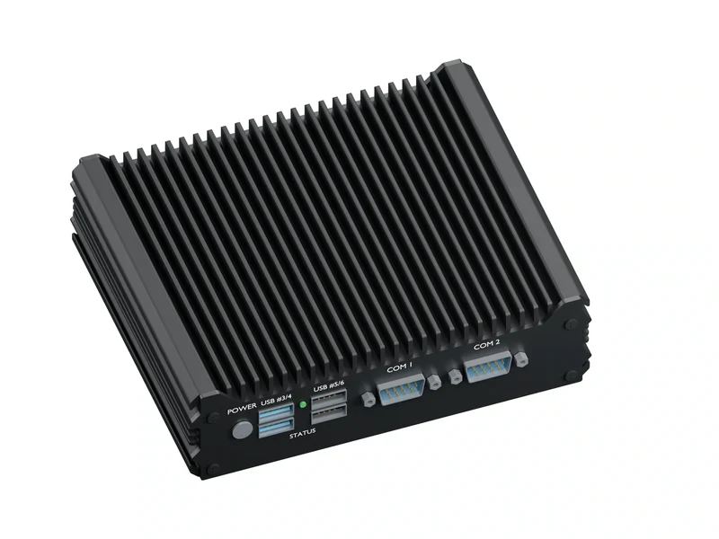 IMDRT120-4L Fanless Mini PC - Celeron J4125, 16GB, 1TB mSATA, Ubuntu Server
