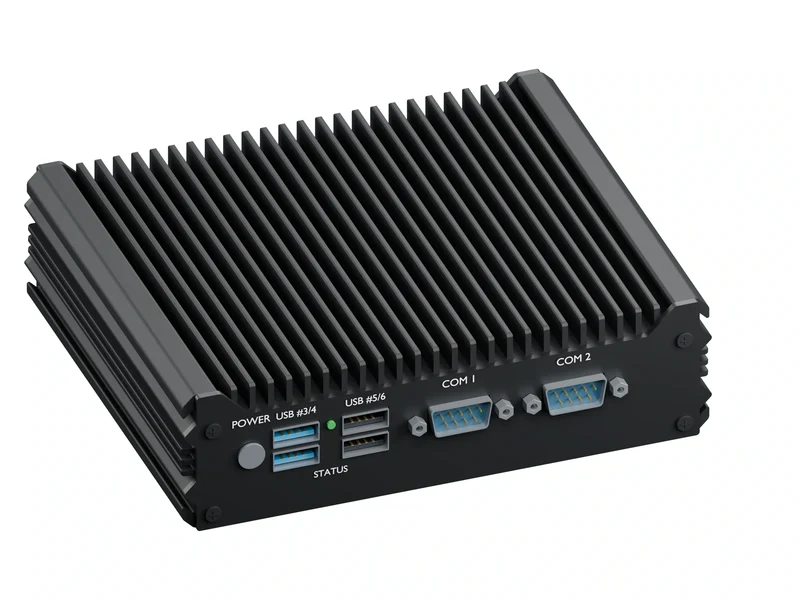 IMDRT120-4L Fanless Mini PC - Celeron J4125, 16GB, 512GB mSATA, Windows 11 IoT LTSC
