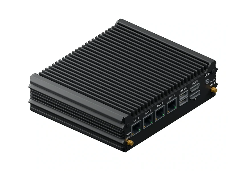 IMDRT120-4L Fanless Mini PC - Celeron J4125, 32GB, 512GB mSATA, Ubuntu Desktop