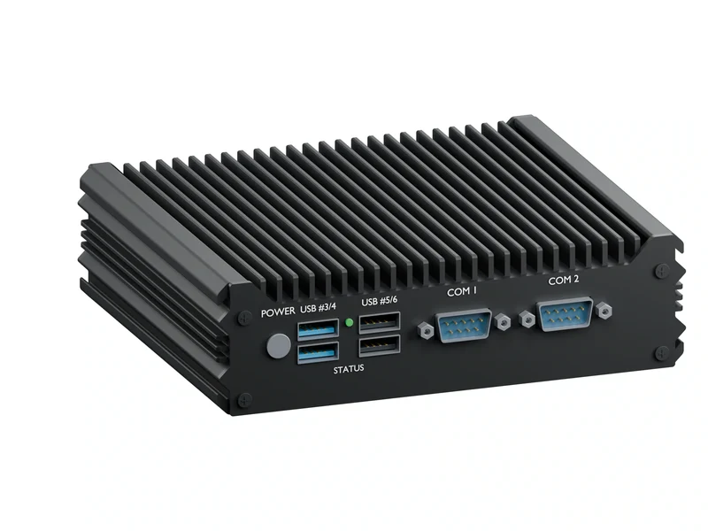 IMDRT120-4L Fanless Mini PC - Celeron J4125, 32GB, 256GB mSATA, Debian 12