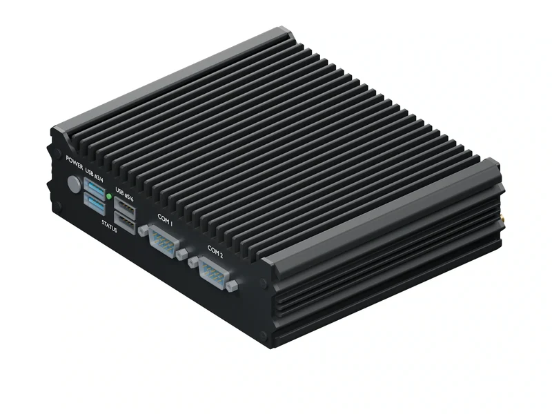 IMDRT120-4L Fanless Mini PC - Celeron J4125, 32GB, 128GB mSATA, No OS
