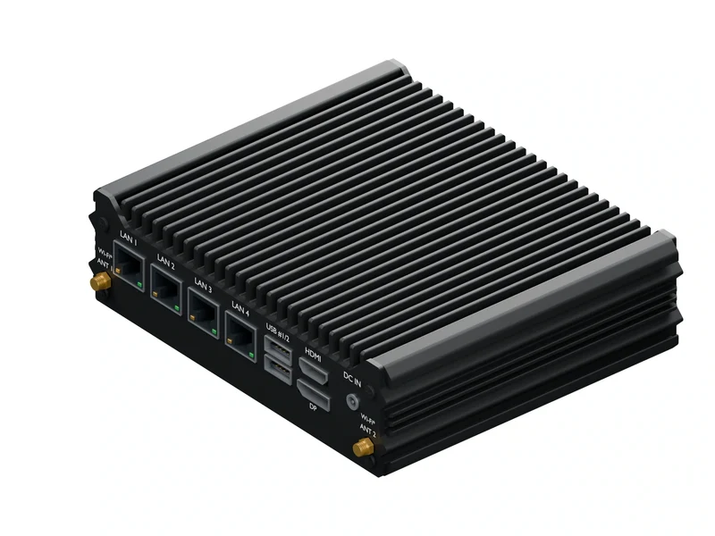 IMDRT120-4L Fanless Mini PC - Celeron J4125, 16GB, 128GB mSATA, Windows 11 IoT LTSC