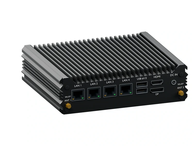 IMDRT120-4L Fanless Mini PC - Celeron J4125, 16GB, 256GB mSATA, Ubuntu Desktop
