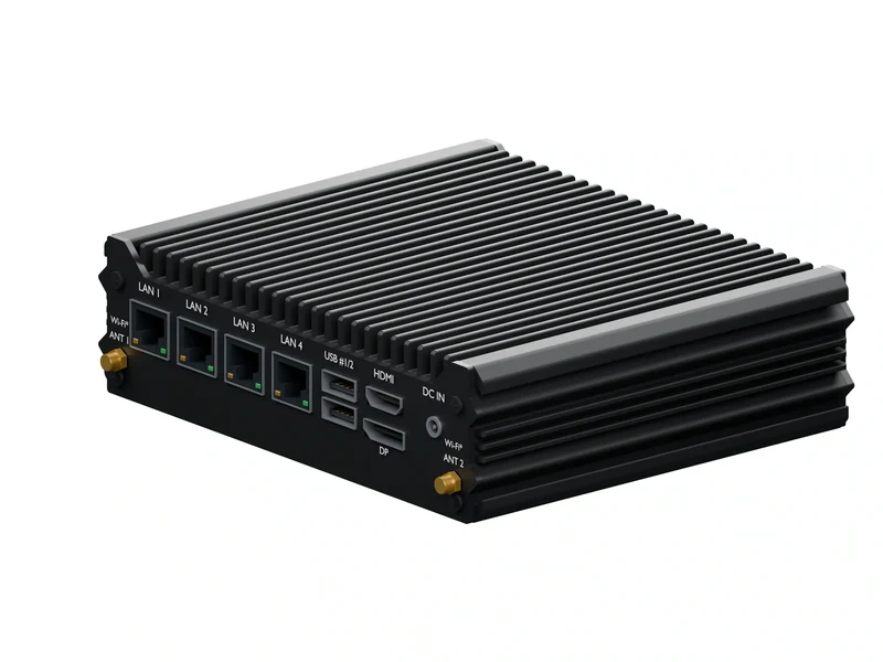 IMDRT120-4L Fanless Mini PC - Celeron J4125, 16GB, 256GB mSATA, No OS