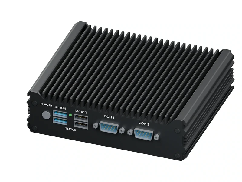 IMDRT120-4L Fanless Mini PC - Celeron J4125, 16GB, 256GB mSATA, Ubuntu Server