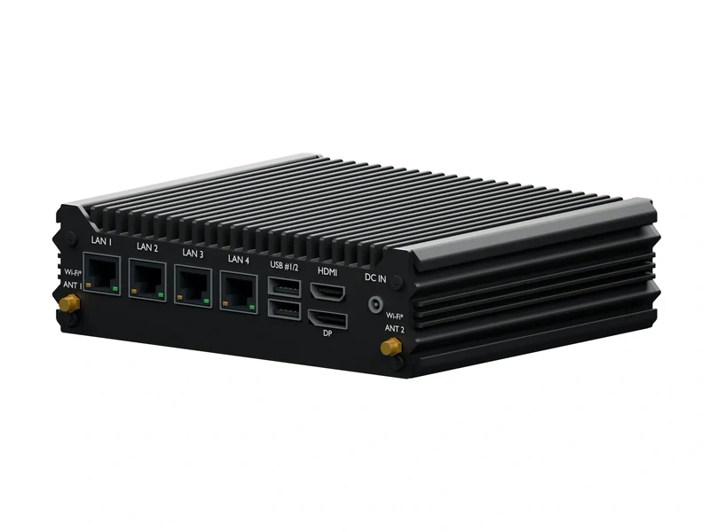 IMDRT120-4L Fanless Mini PC - Celeron J4125, 16GB, 256GB mSATA, Ubuntu Server