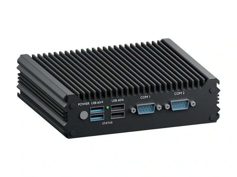 IMDRT120-4L Fanless Mini PC - Celeron J4125, 16GB, 512GB mSATA, No OS