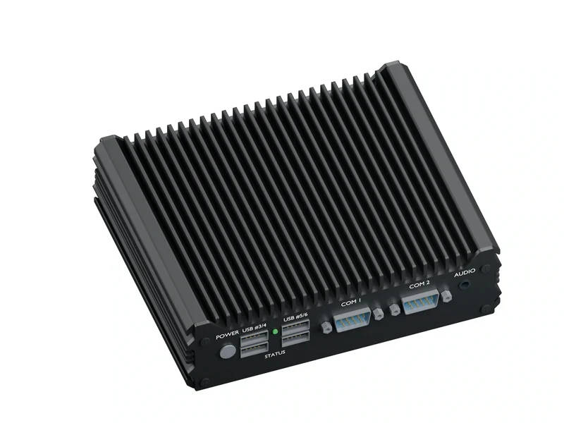 IMDRT120-2L2C Fanless Mini PC - Celeron J1900, 16GB, 1TB mSATA, Debian 12