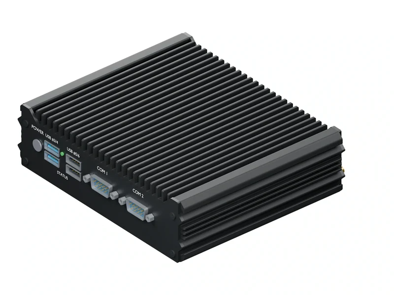 IMDRT120-4L Fanless Mini PC - Celeron J4125, 16GB, 128GB mSATA, Ubuntu Desktop