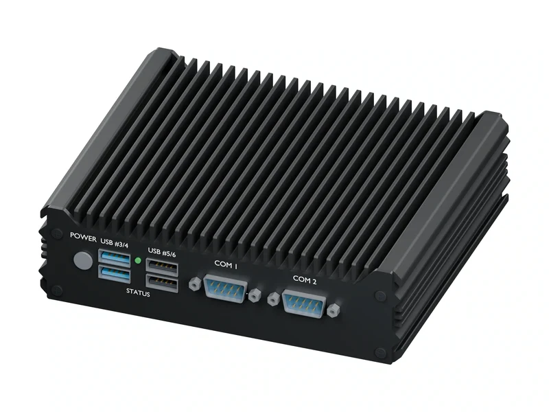 IMDRT120-4L Fanless Mini PC - Celeron J4125, 16GB, 128GB mSATA, Ubuntu Server