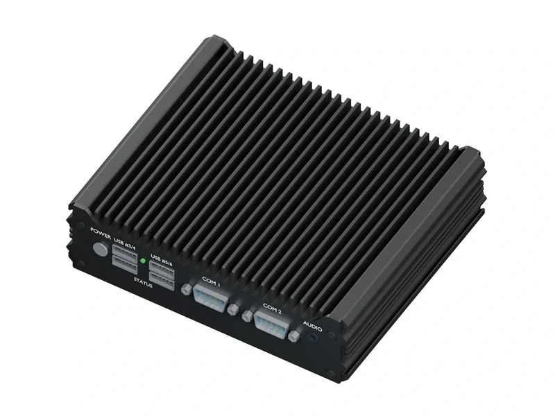 IMDRT120-2L2C Fanless Mini PC - Celeron J1900, 16GB, 512GB mSATA, Debian 12
