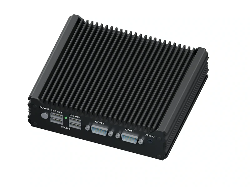 IMDRT120-2L2C Fanless Mini PC - Celeron J1900, 16GB, 512GB mSATA, No OS