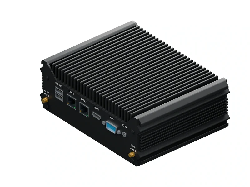 IMDRT121-2L4C Fanless Mini PC - Celeron J1900, 16GB, 1TB mSATA, Windows 11 IoT LTSC