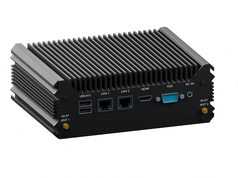 IMDRT121-2L4C Fanless Mini PC - Celeron N2840, 8GB, 1TB mSATA, Windows 11 IoT LTSC