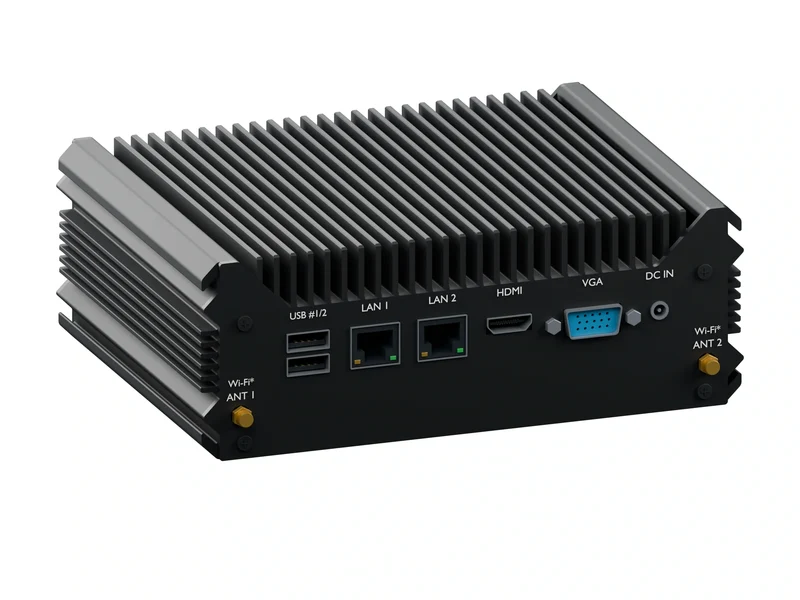IMDRT121-2L4C Fanless Mini PC - Celeron N2840, 16GB, 128GB mSATA, Windows 11 Pro