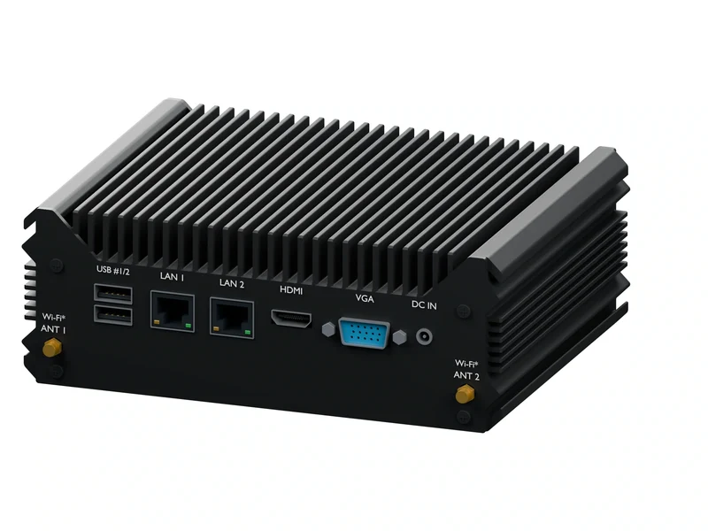 IMDRT121-2L4C Fanless Mini PC - Celeron J1900, 8GB, 512GB mSATA, Windows 11 Pro