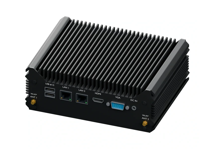 IMDRT121-2L4C Fanless Mini PC - Celeron N2840, 8GB, 512GB mSATA, Windows 11 IoT LTSC