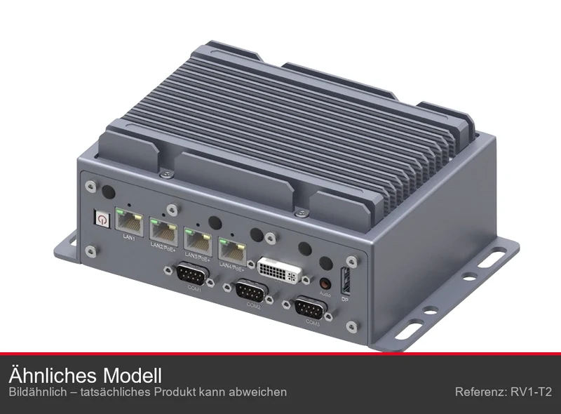RugCon-RV1-T2F– Mini Small Rugged EDGE Computer mit Intel® 13th/12th Core™ CPU