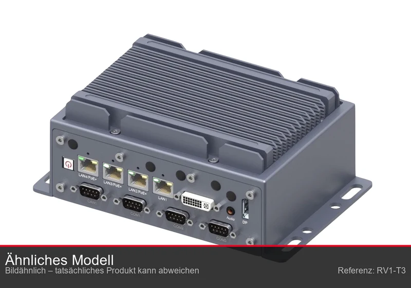 RugCon-RV1-T3FM– Mini Small Rugged EDGE Computer mit Intel® 13th/12th Core™ CPU