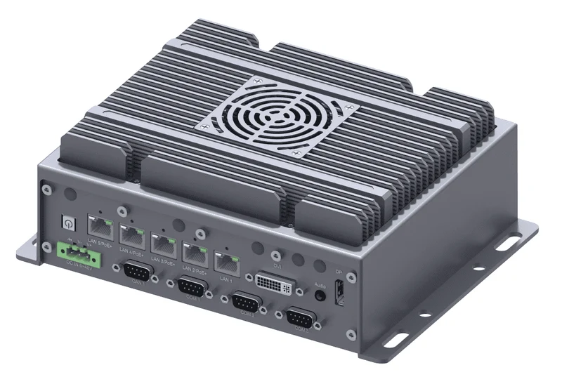 RugCon-RV2-T2F– Compact Rugged EDGE Computer mit Intel® 13th/12th Core™ CPU
