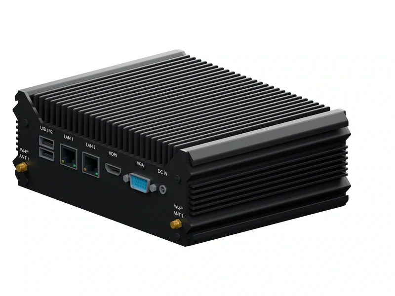 IMDRT121-2L4C Fanless Mini PC - Celeron J1900, 8GB, 256GB mSATA, Windows 11 IoT LTSC