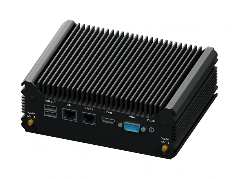 IMDRT121-2L4C Fanless Mini PC - Celeron J1900, 4GB, 512GB mSATA, Windows 11 IoT LTSC