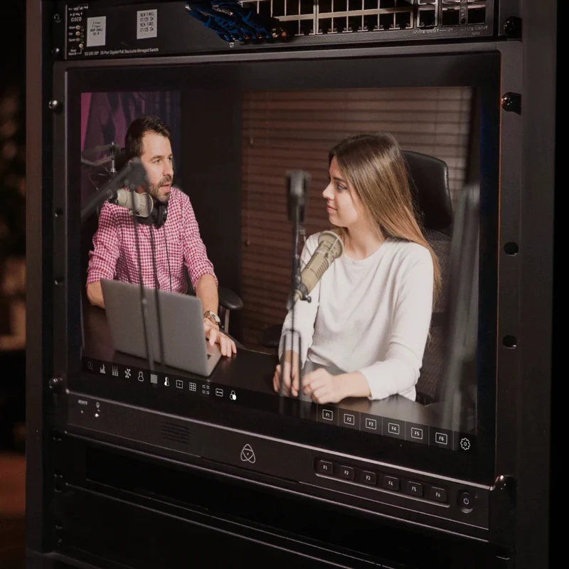 Atomos ATOMSHGAVM Shogun AV-19M 19" Rackmount 4K HDR Monitor