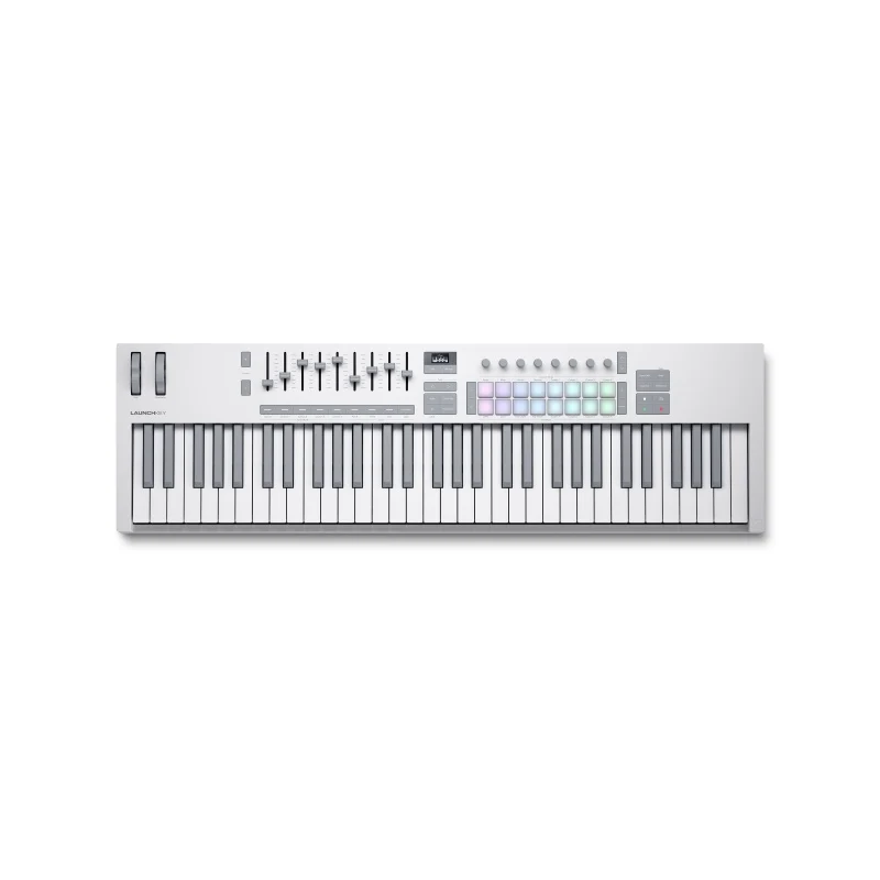 Novation AMS-LAUNCHKEY-61-MK4-WH 61-Key DAW Controller White