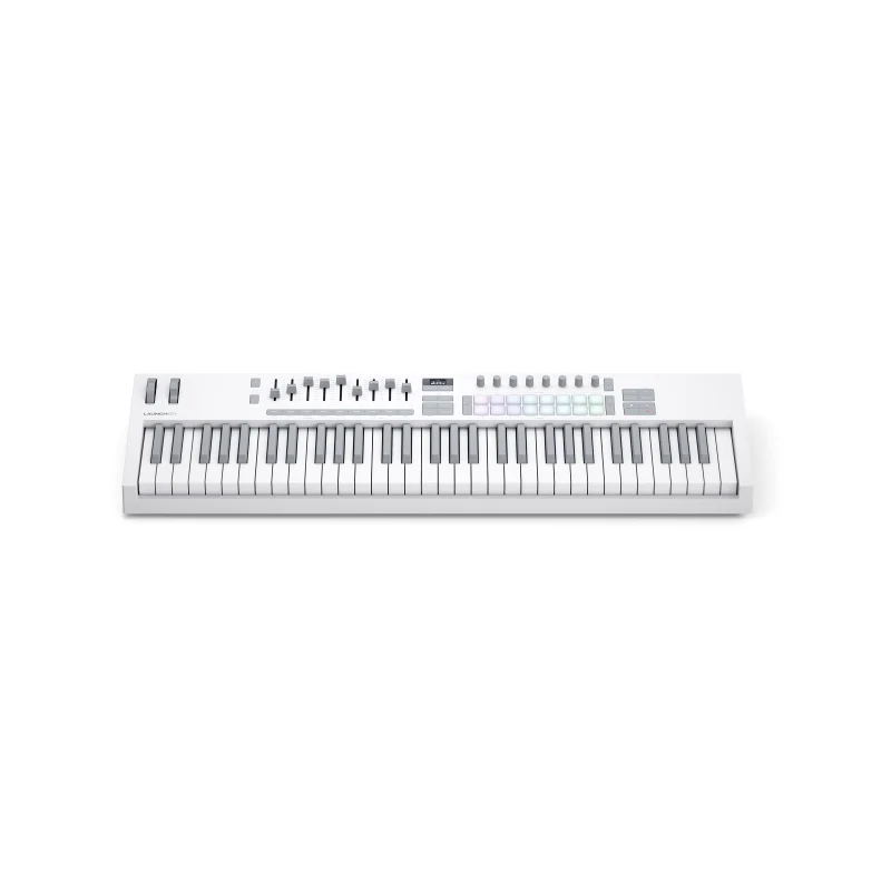 Novation AMS-LAUNCHKEY-61-MK4-WH 61-Key DAW Controller White